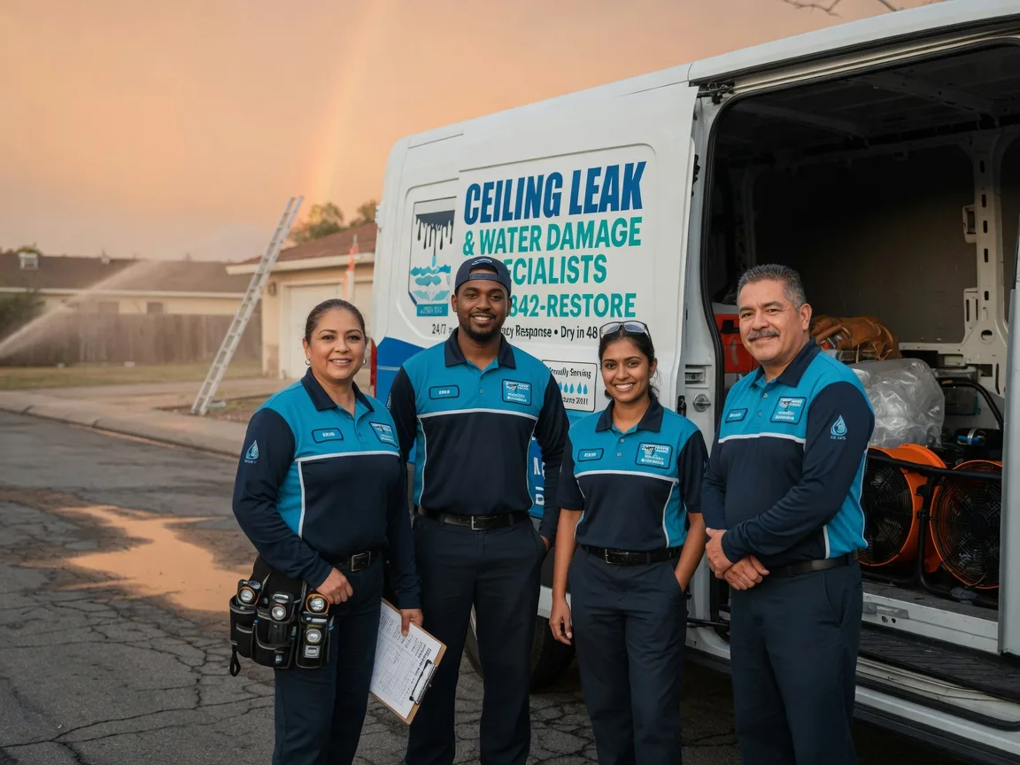 Ceiling Leak Cleanup company in Saint Francisville, IL