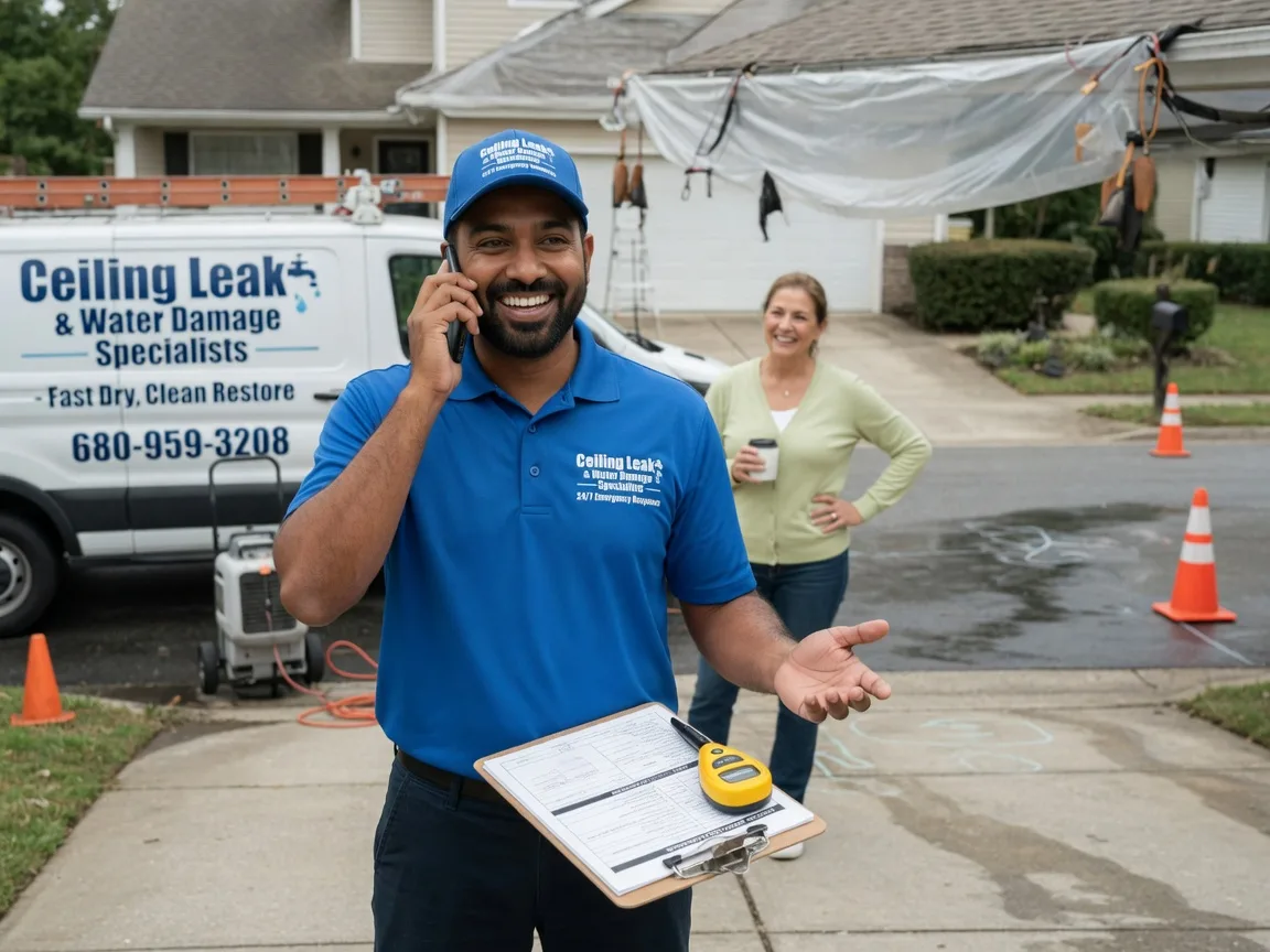 Ceiling Leak Cleanup Saint Francisville, IL FAQs